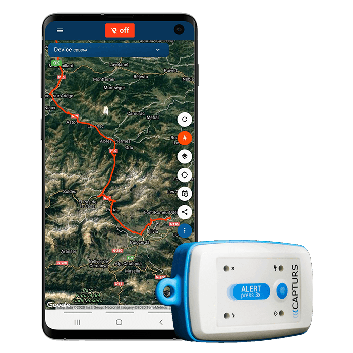 Balise GPS Capturs - Model B - Achat en ligne - Capturs