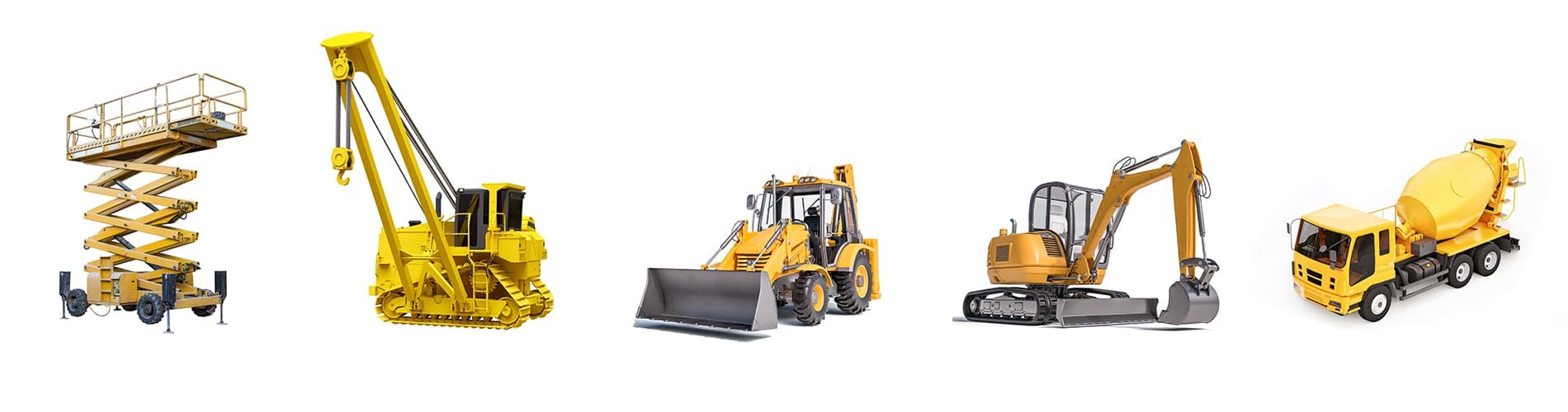 Engins de chantier avec traceur GPS Capturs