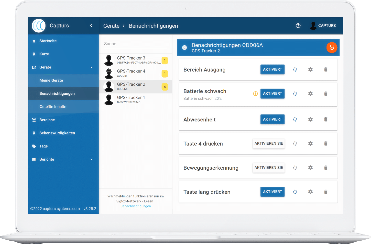 Create alerts SMS Email