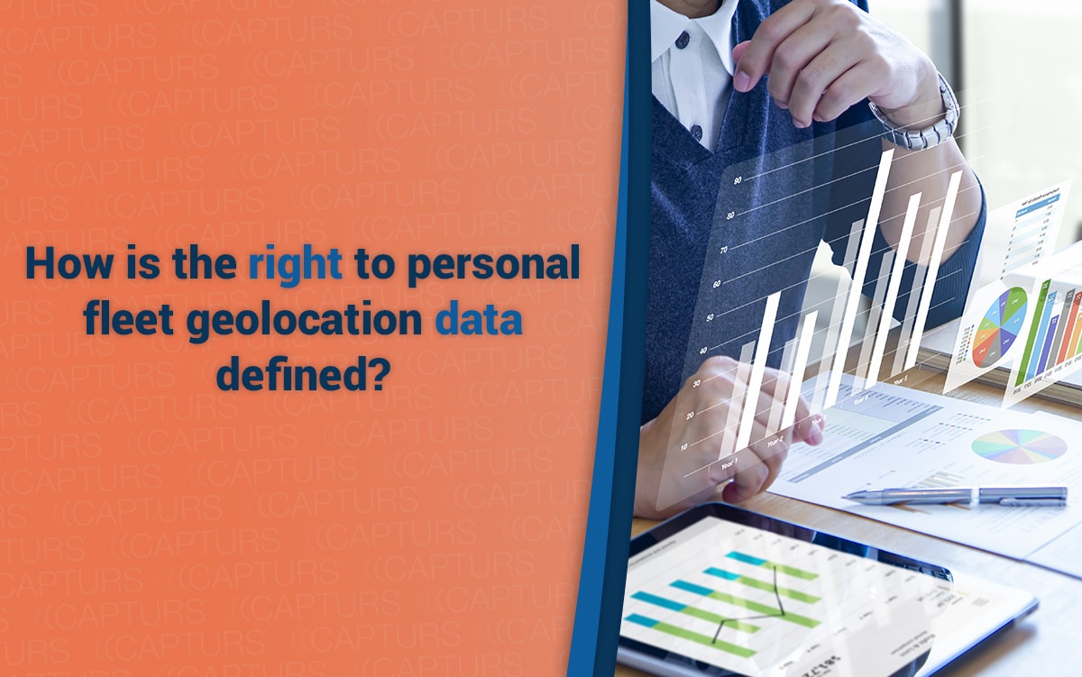 How is the right to personal fleet geolocation data defined?