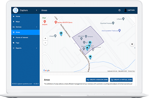 Zone entry/exit reports