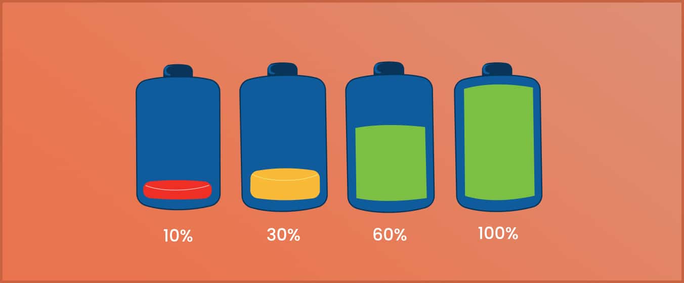 Batterie qui se décharge