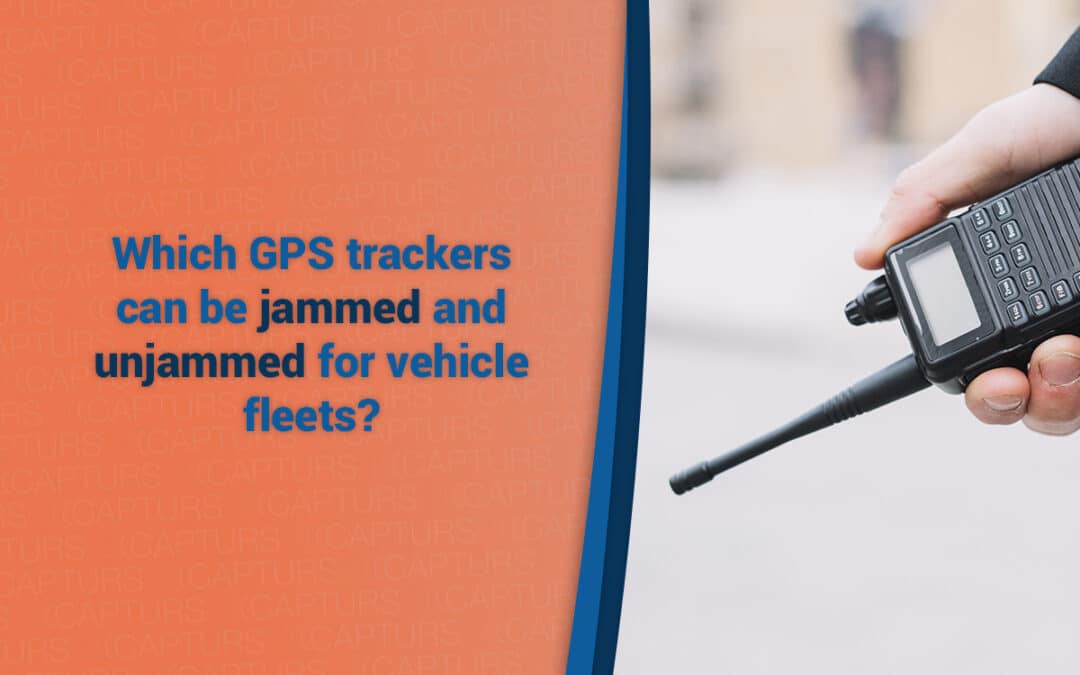 Which GPS trackers can be jammed and unjammed for vehicle fleets?